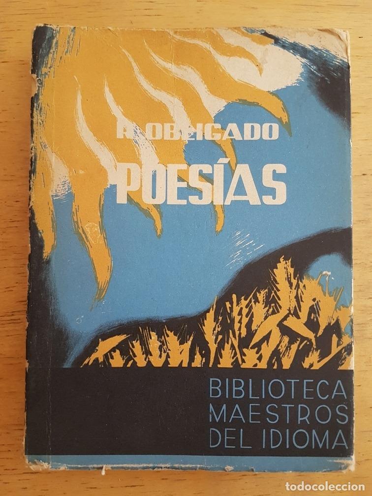 Libros de segunda mano: Poesias - Obligado Rafael - Foto 1