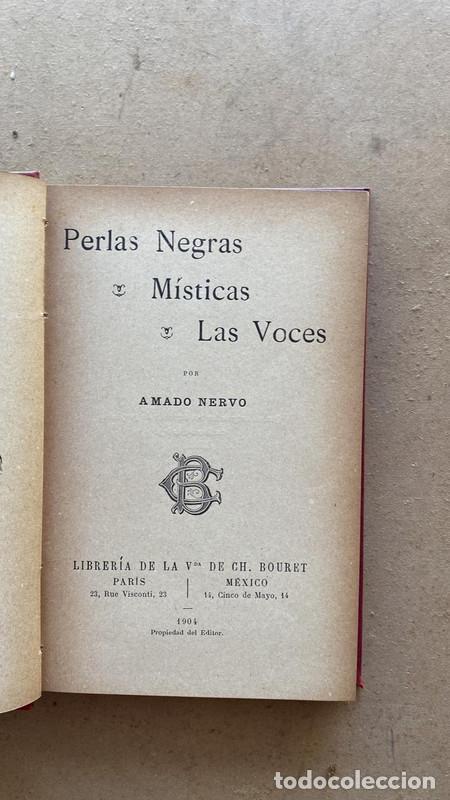 Libros de segunda mano: Perlas negras - Amado Nervo - Foto 1