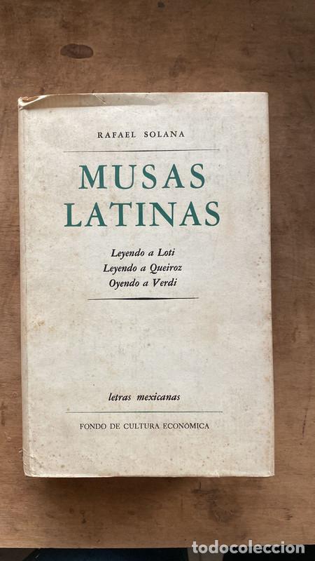 Libros de segunda mano: Musas latinas - Rafael Solana - Foto 1
