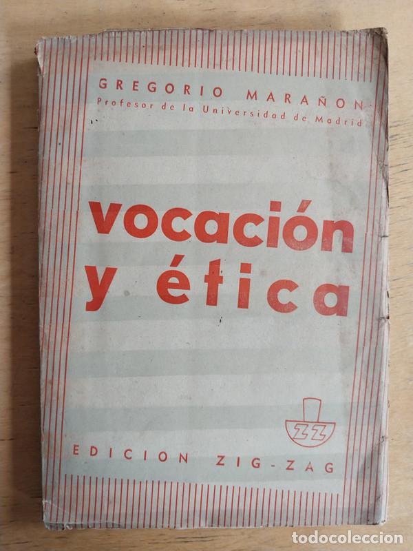 Libros de segunda mano: Vocacion y etica - Gregorio Mara&ntilde;on - Foto 1