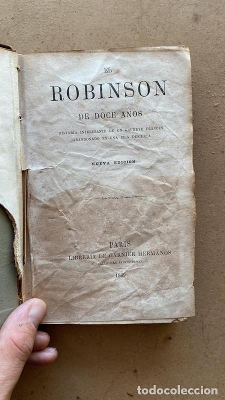 Libros de segunda mano: El Robinson de Doce A&ntilde;os - El Robinson de Doce A&ntilde;os - Foto 1
