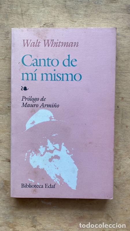 Libros de segunda mano: Canto de mi mismo - Walt Whitman - Foto 1
