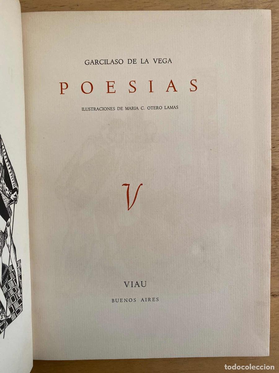 Libros de segunda mano: Poesias - Garcilaso de la Vega - Foto 1