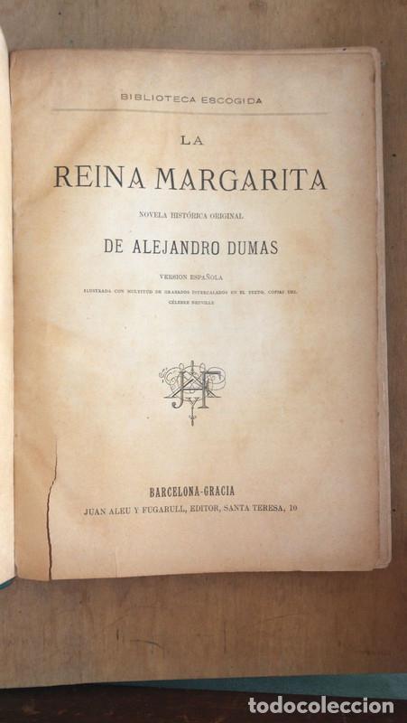 Libros de segunda mano: La reina margarita - DUMAS ALEJANDRO - Foto 1
