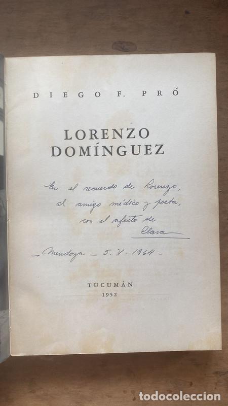 Libros de segunda mano: Lorenzo Dominguez - Diego Pro - Foto 1