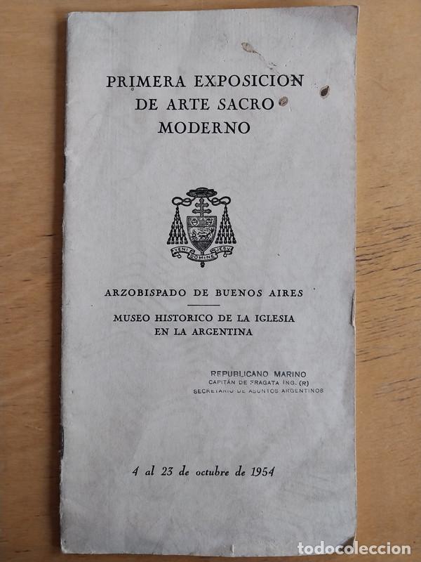Gebrauchte B&uuml;cher: 4 al 25 de octubre de 1954 - Primera exposicion de Arte Sacro moderno