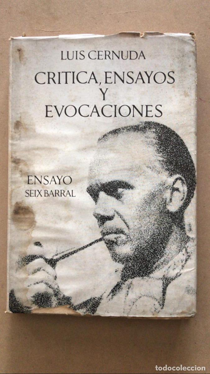 Libros de segunda mano: Critica, ensayos y evocaciones - Cernuda Luis - Foto 1
