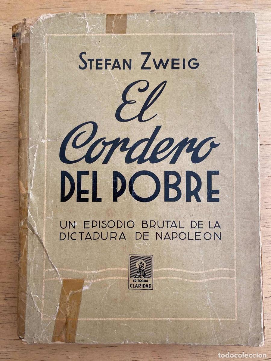 Libros de segunda mano: El cordero del pobre - Stefan Zweig - Foto 1