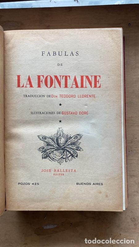 Libros de segunda mano: Fabulas de la La Fontaine - La Fontaine - Foto 1