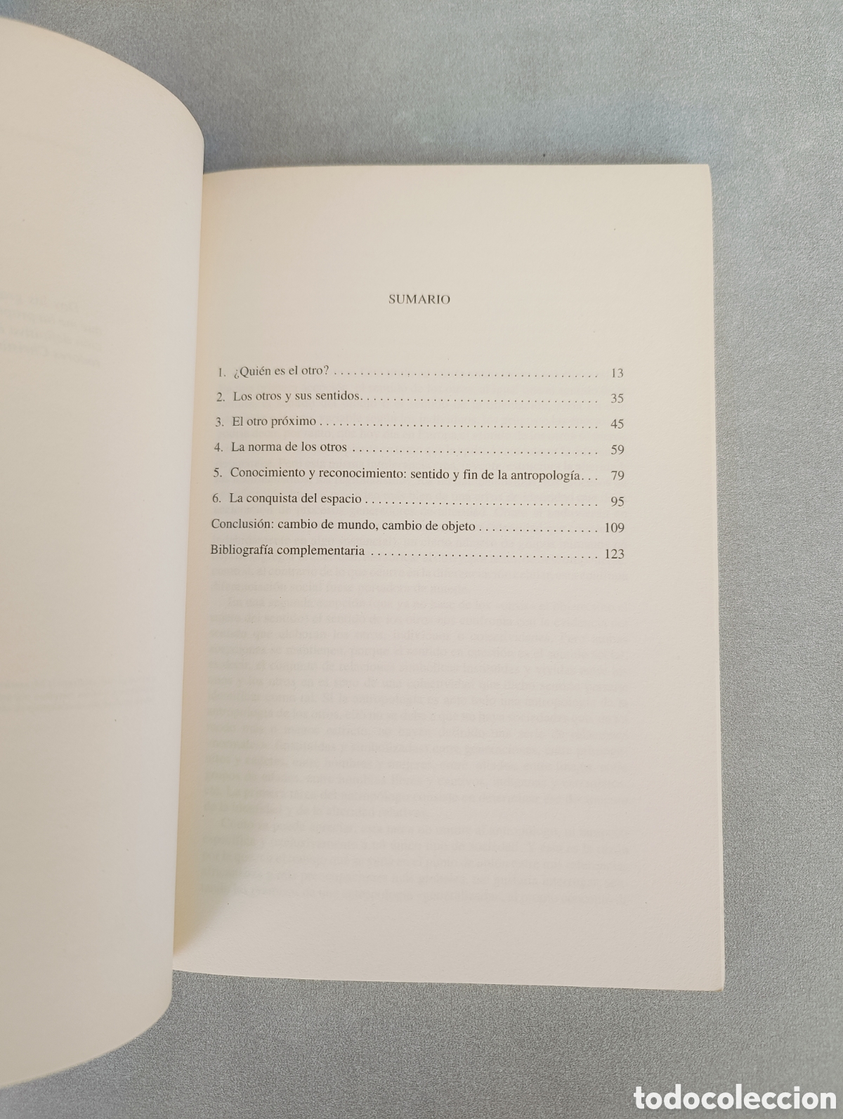 Libros de segunda mano: El sentido de los otros. Marc Aug&eacute;. - Foto 4