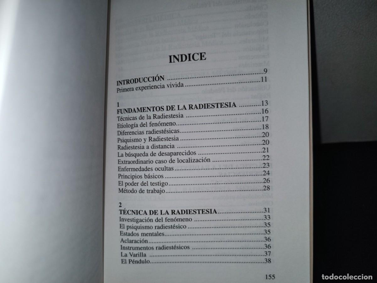 Libros de segunda mano: 139- RADIESTESIA M&Eacute;DICA, F&Aacute;CIL Y PR&Aacute;CTICA. EL PODER DEL P&Eacute;NDULO - PROFESOR DARB&Oacute; - Foto 7