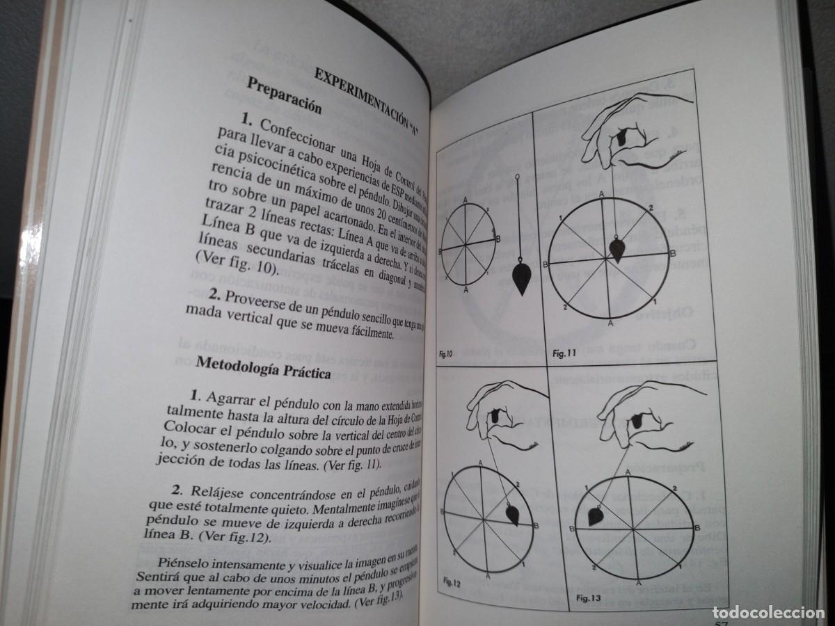 Libros de segunda mano: 139- RADIESTESIA M&Eacute;DICA, F&Aacute;CIL Y PR&Aacute;CTICA. EL PODER DEL P&Eacute;NDULO - PROFESOR DARB&Oacute; - Foto 10