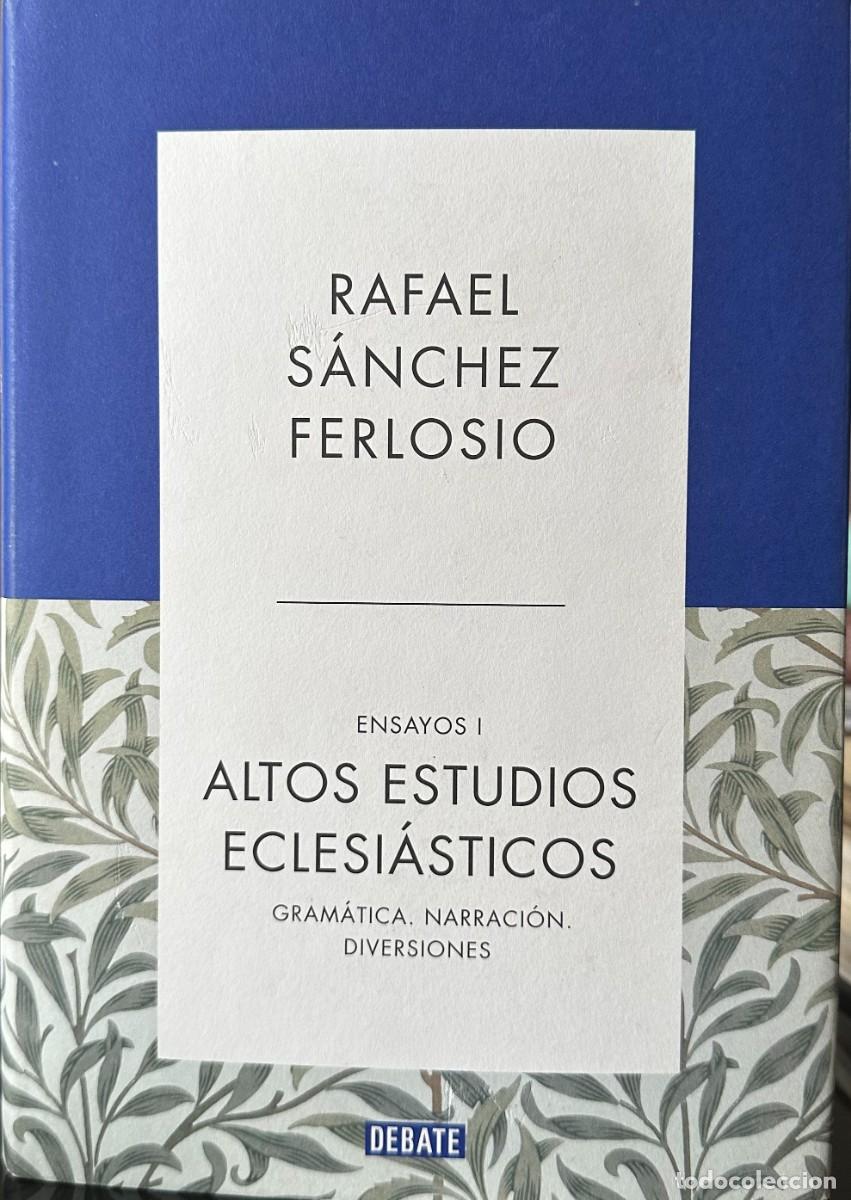 Libros de segunda mano: S&aacute;nchez Ferlosio, Rafael. Ensayos 1: Altos estudios eclesi&aacute;sticos - Foto 1