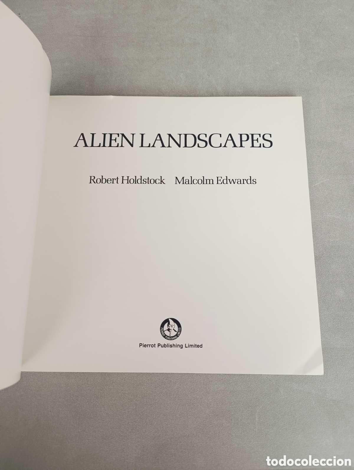 Libros de segunda mano: ALIEN LANDSCAPES DE ROBERT HOLDSTOCK & MALCOM EDWARDS. - Foto 3
