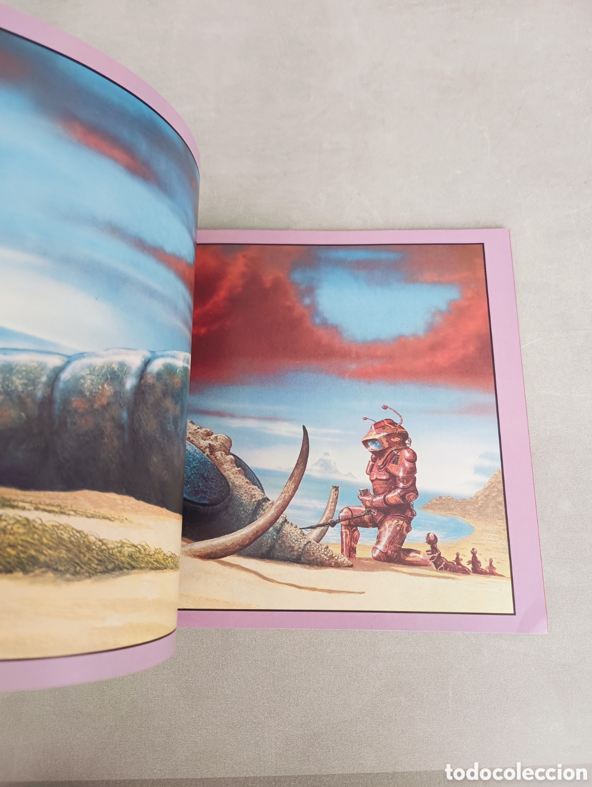 Libros de segunda mano: ALIEN LANDSCAPES DE ROBERT HOLDSTOCK & MALCOM EDWARDS. - Foto 5