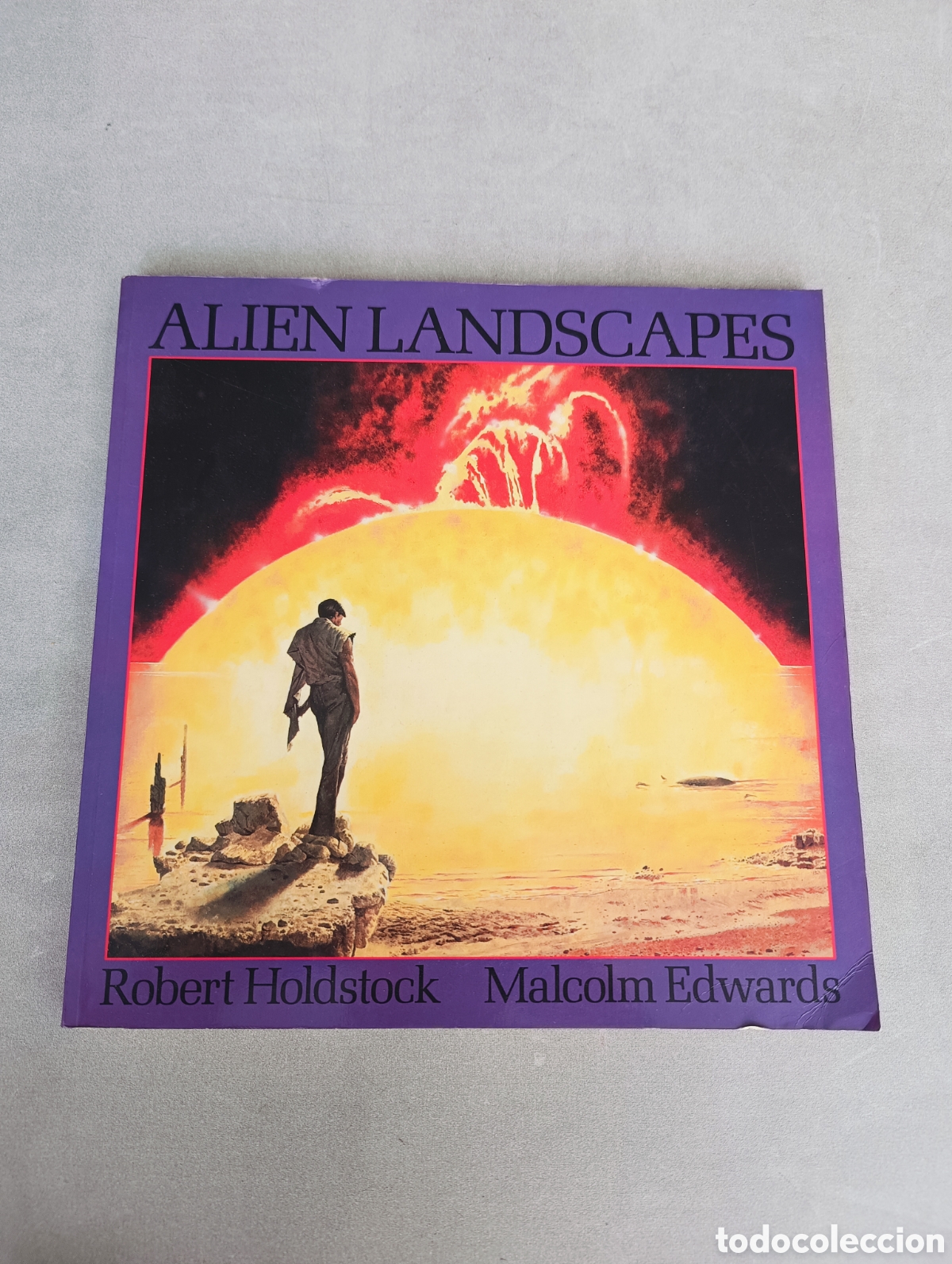 Libros de segunda mano: ALIEN LANDSCAPES DE ROBERT HOLDSTOCK & MALCOM EDWARDS. - Foto 1