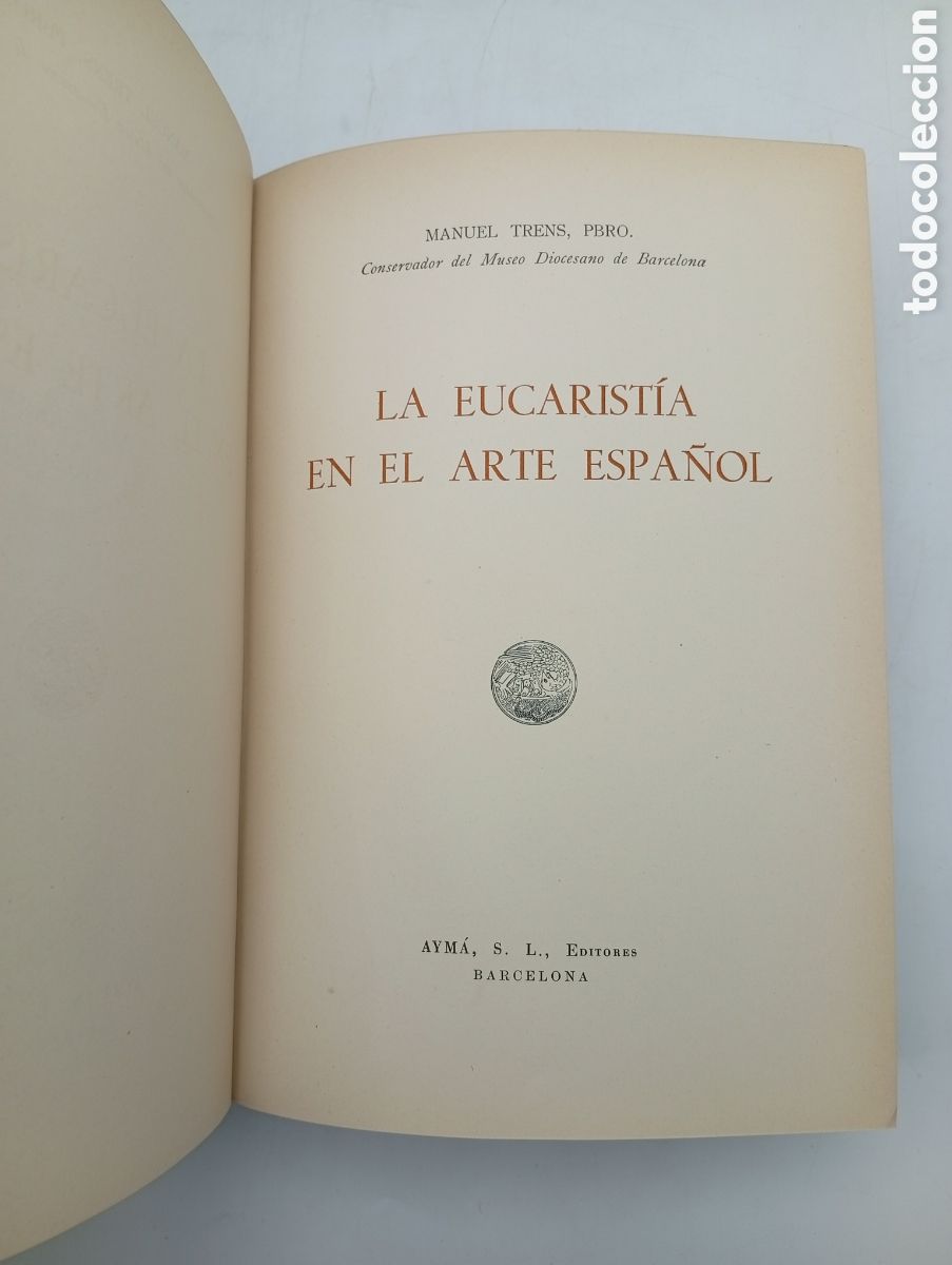 Libros de segunda mano: La eucarist&iacute;a en el arte espa&ntilde;ol 1952 - Foto 3