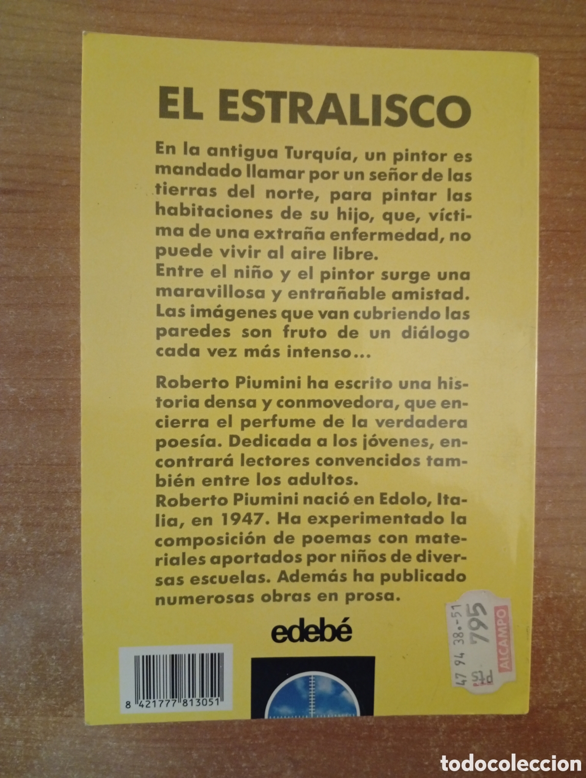 Libros de segunda mano: El estralisco - Roberto Piumini - Edeb&eacute;, 1991 - Foto 2
