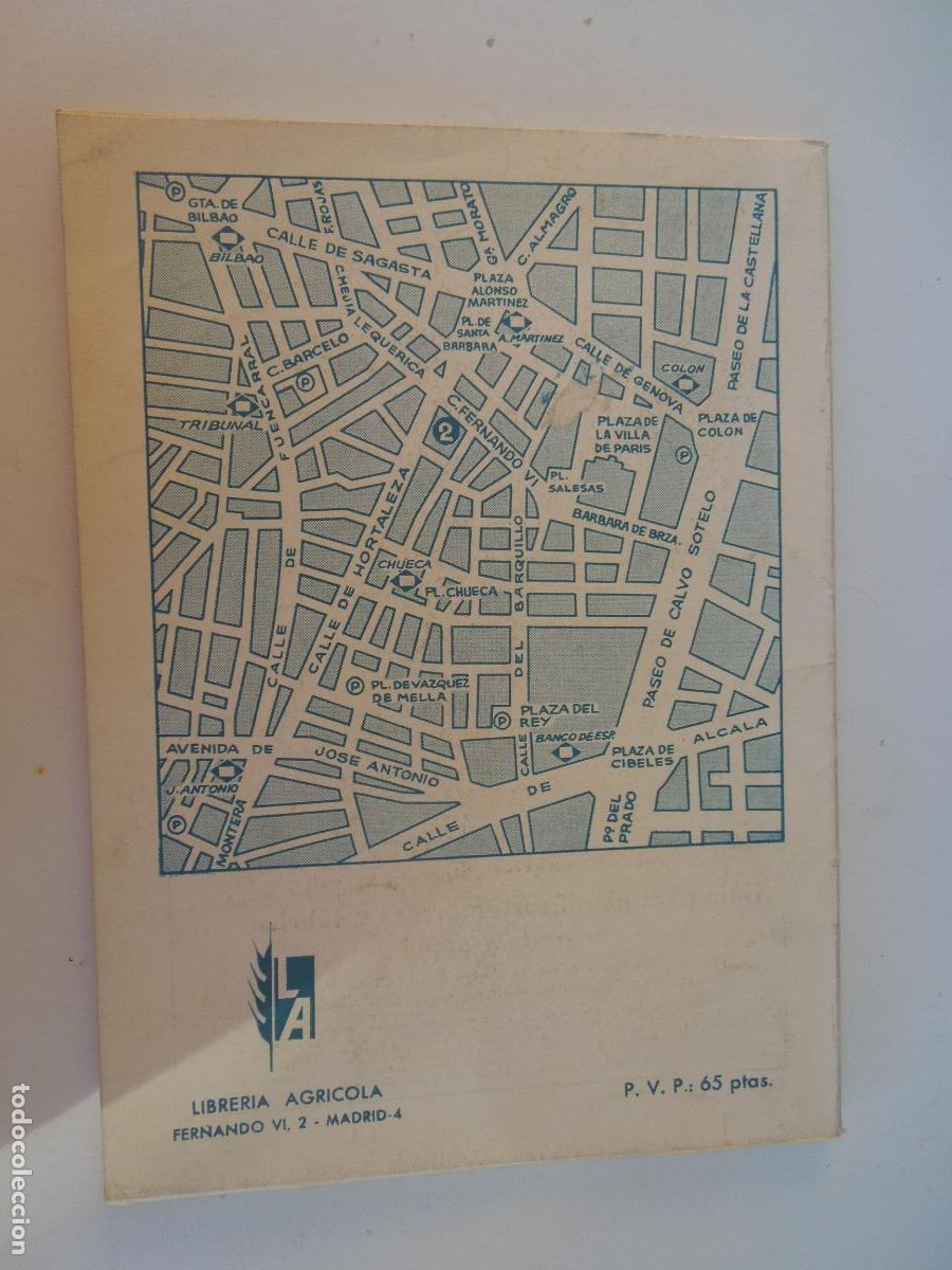 Libros de segunda mano: LIBRERIA AGRICOLA - CATALOGO GENERAL 1974-75 - - Foto 2