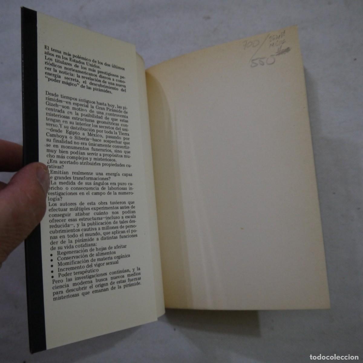 Libros de segunda mano: EL PODER M&Aacute;GICO DE LAS PIR&Aacute;MIDES - MAG TOTH TY GREG NIELSEN - MART&Iacute;NEZ ROCA - 1986 - Foto 2