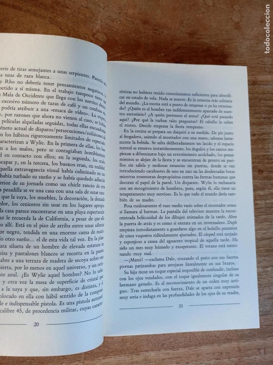 Libros de segunda mano: VIAJE DE VUELTA. STEPHEN WRIGHT. ED. MONDADORI 1&ordf; EDICI&Oacute;N 1995 - Foto 5
