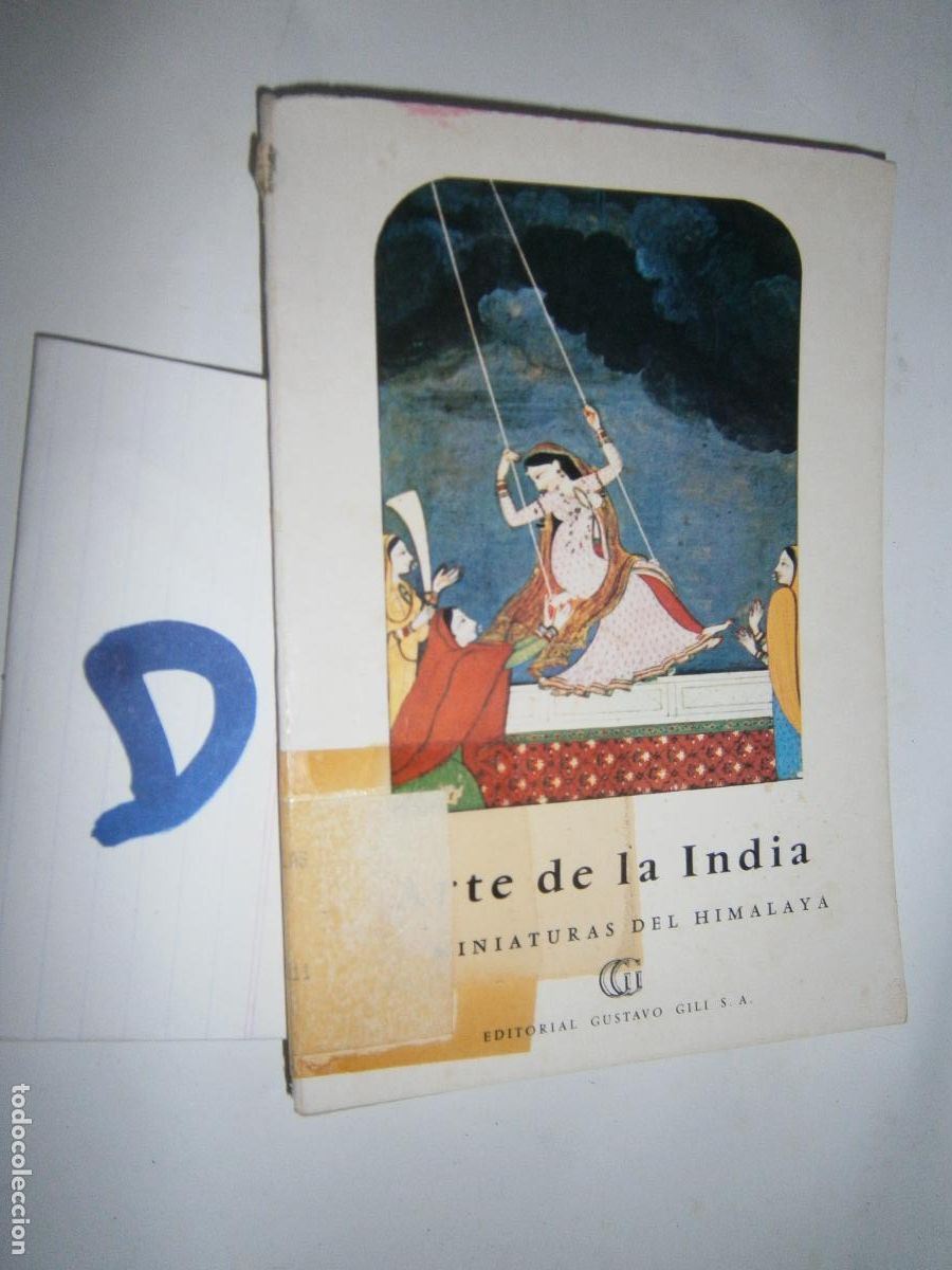 Libros de segunda mano: EL ARTE DE LA INDIA - MINIATURAS DEL HIMALAYA - Foto 1