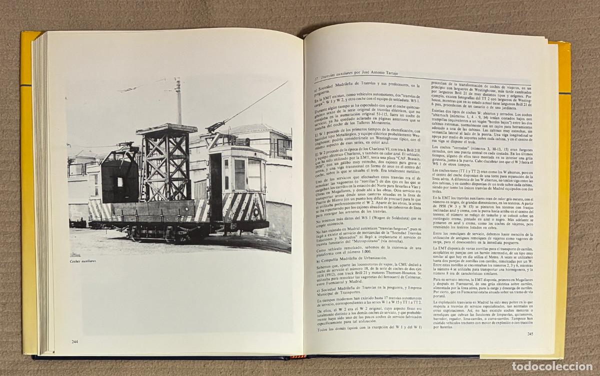 Libros de segunda mano: Tranvias de Madrid. Carlos L&oacute;pez Bustos (1254LIB) - Foto 9