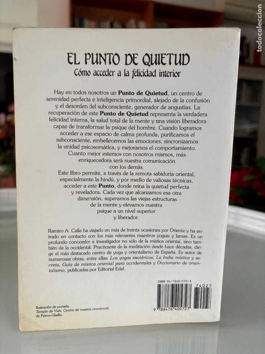 Libros de segunda mano: El punto de quietud. Ramiro Calle. - Foto 2