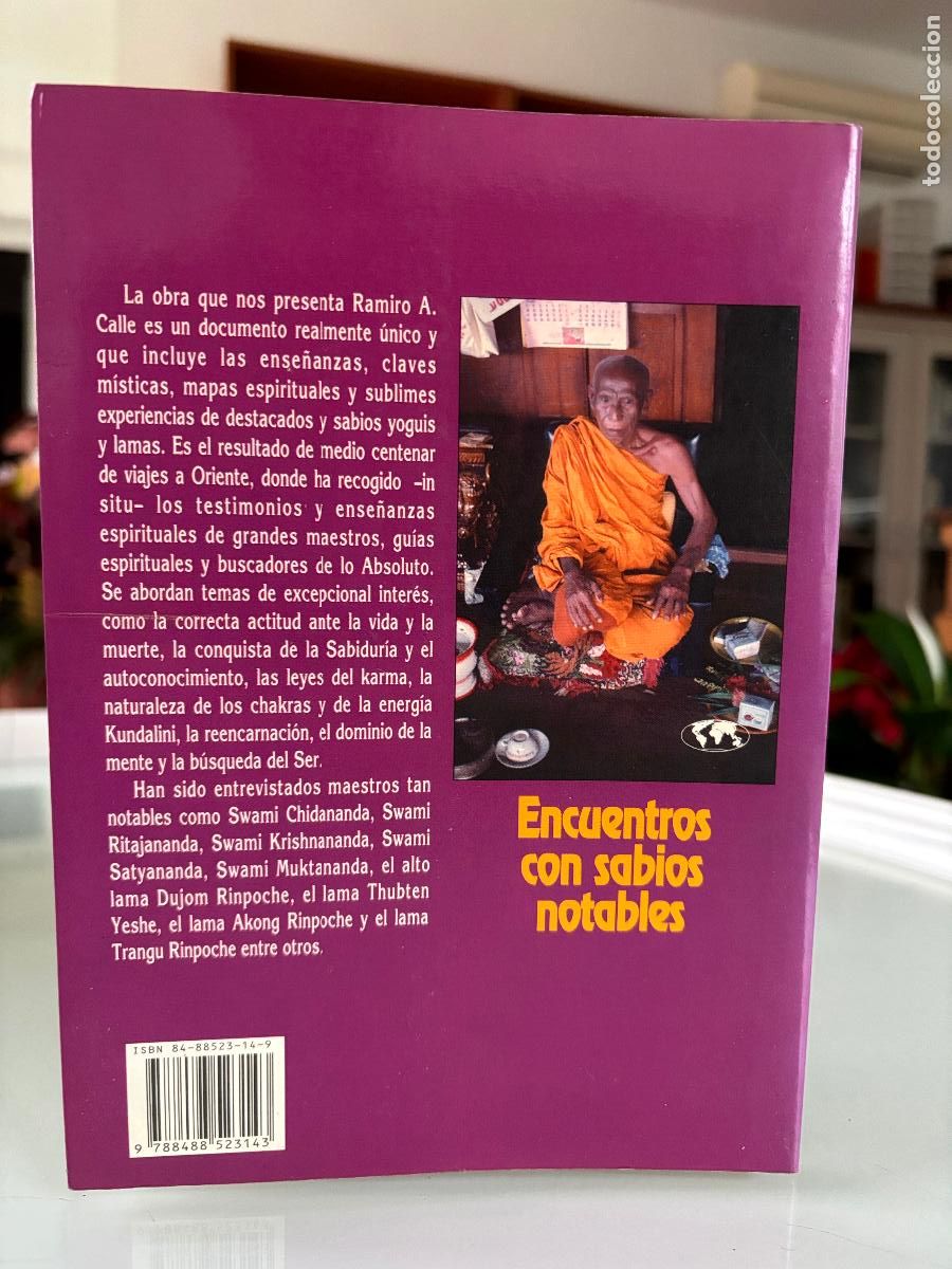Libros de segunda mano: Encuentros con sabios notables. Ramiro A. Calle - Foto 2