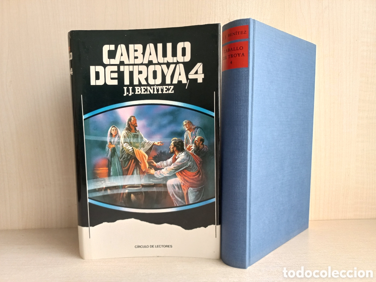 Libros de segunda mano: Caballo de Troya 4. J.J. Ben&iacute;tez. C&iacute;rculo de lectores, 1991. - Foto 4