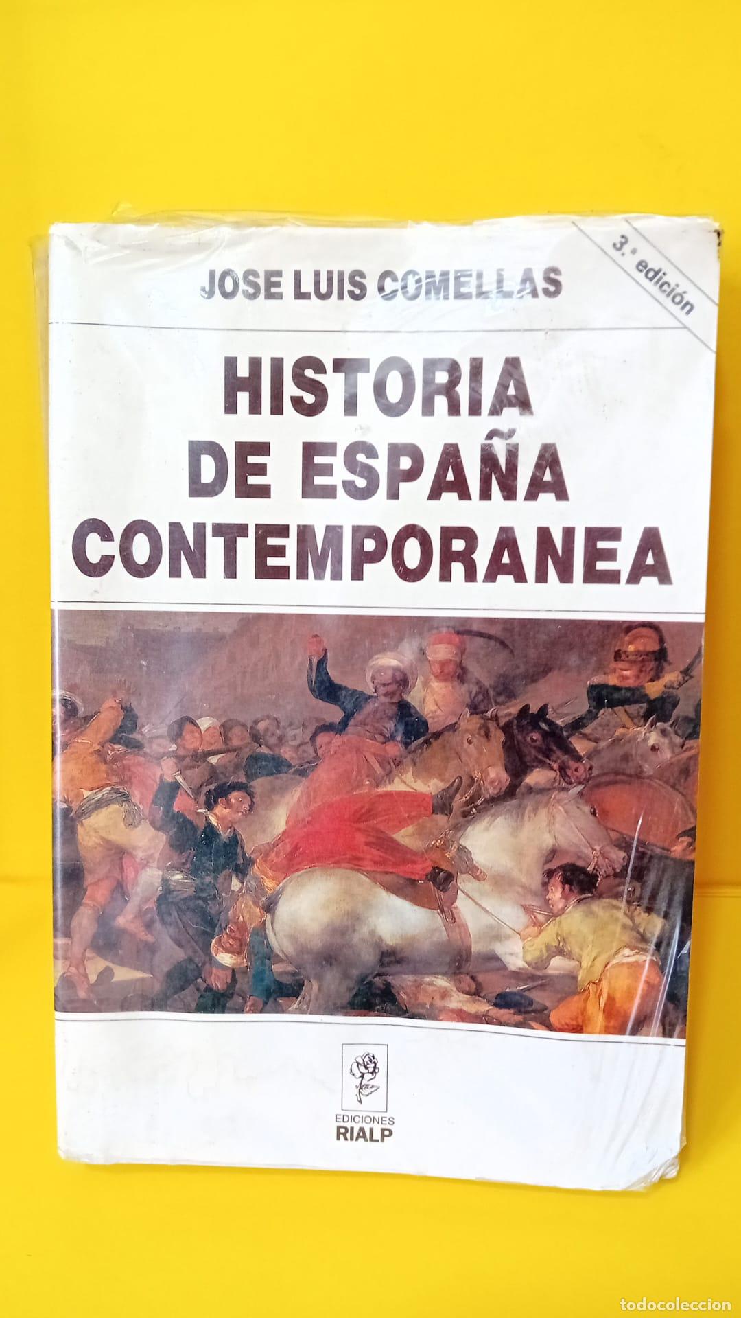 Libros de segunda mano: Historia de Espan?a contempora?nea - Jos&eacute; Luis Comellas - Foto 2