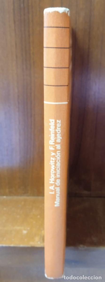 Libros de segunda mano: Libro: Manual de iniciaci&oacute;n al ajedrez - Foto 3