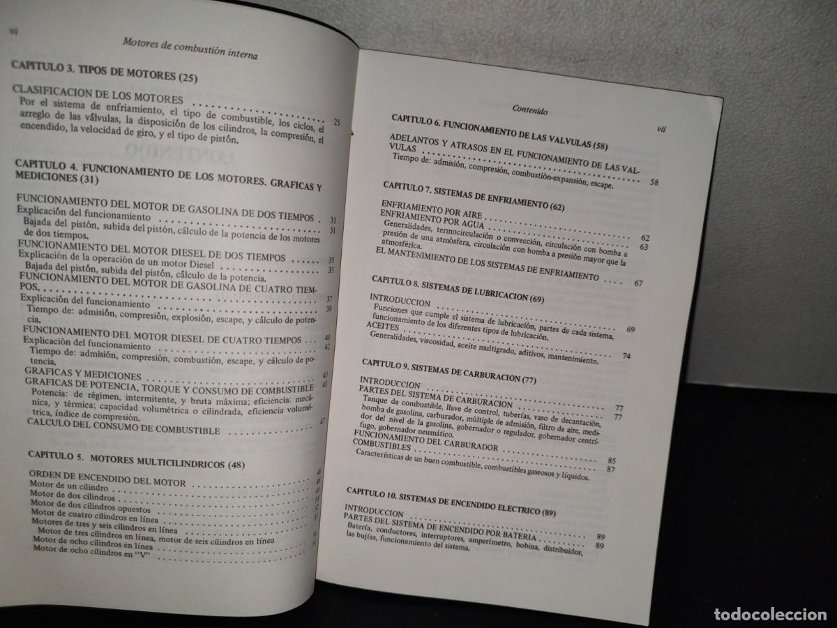Libros de segunda mano: 139- MOTORES DE COMBUSTI&Oacute;N INTERNA - JAIME GILARDI - Foto 6