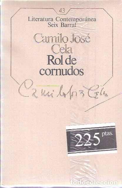 Libros de segunda mano: Rol de cornudos - Camilo Jos&eacute; Cela - Foto 1
