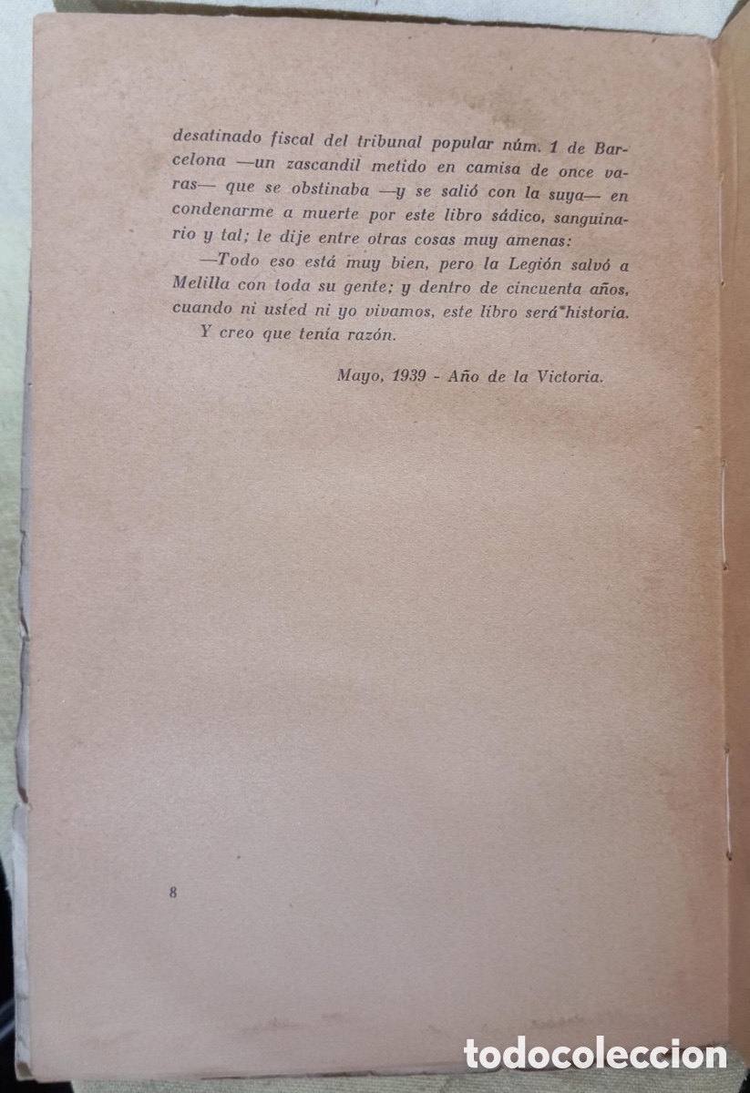 Libros de segunda mano: Tras el &aacute;guila del C&eacute;sar. Autor: Luys Santa Marina. - Foto 6