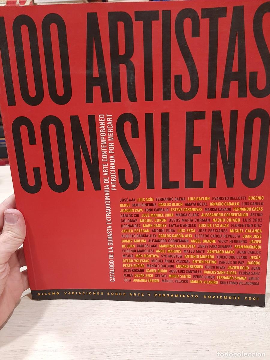 Second hand books: 100 artistas con Sileno. Cat&aacute;logo de la subasta extraordinaria de arte contempor&aacute;neo...