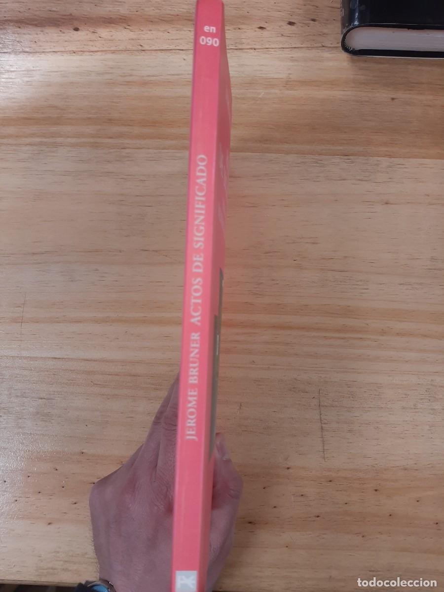 Libros de segunda mano: Actos de significado - Jerome Bruner - Alianza - 1998 - Foto 2
