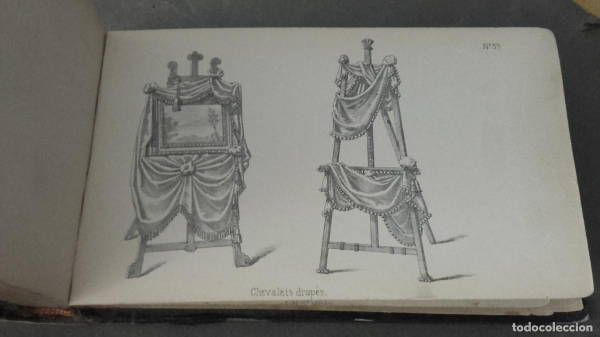 Libros de segunda mano: rare catalogue Tentures de 60 planches en Noir et Blanc , v&egrave;rs 1850 - Foto 8