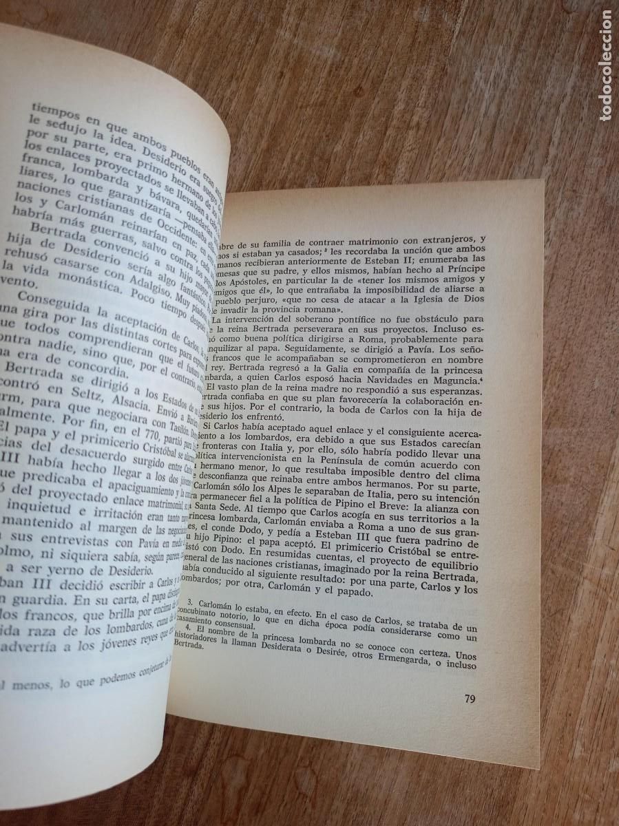 Libros de segunda mano: CARLOMAGNO. JACQUES DELPERRI&Eacute;. ED. AYM&Aacute; 1&ordf; EDICI&Oacute;N 1977 - Foto 7