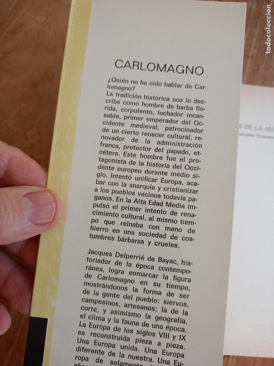 Libros de segunda mano: CARLOMAGNO. JACQUES DELPERRI&Eacute;. ED. AYM&Aacute; 1&ordf; EDICI&Oacute;N 1977 - Foto 3
