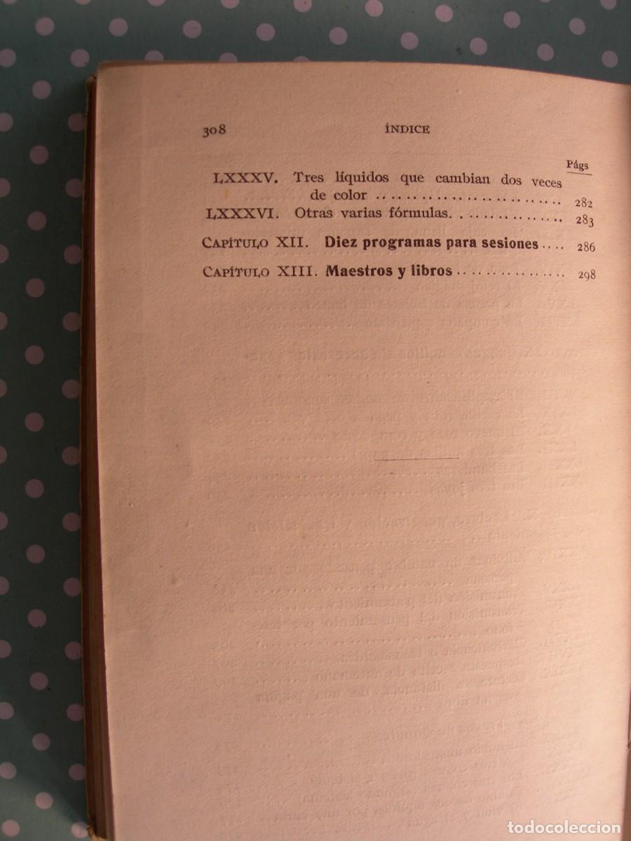Libros de segunda mano: JUEGOS DE MANOS / PROF. BOSCAR / MAGIA - Foto 5