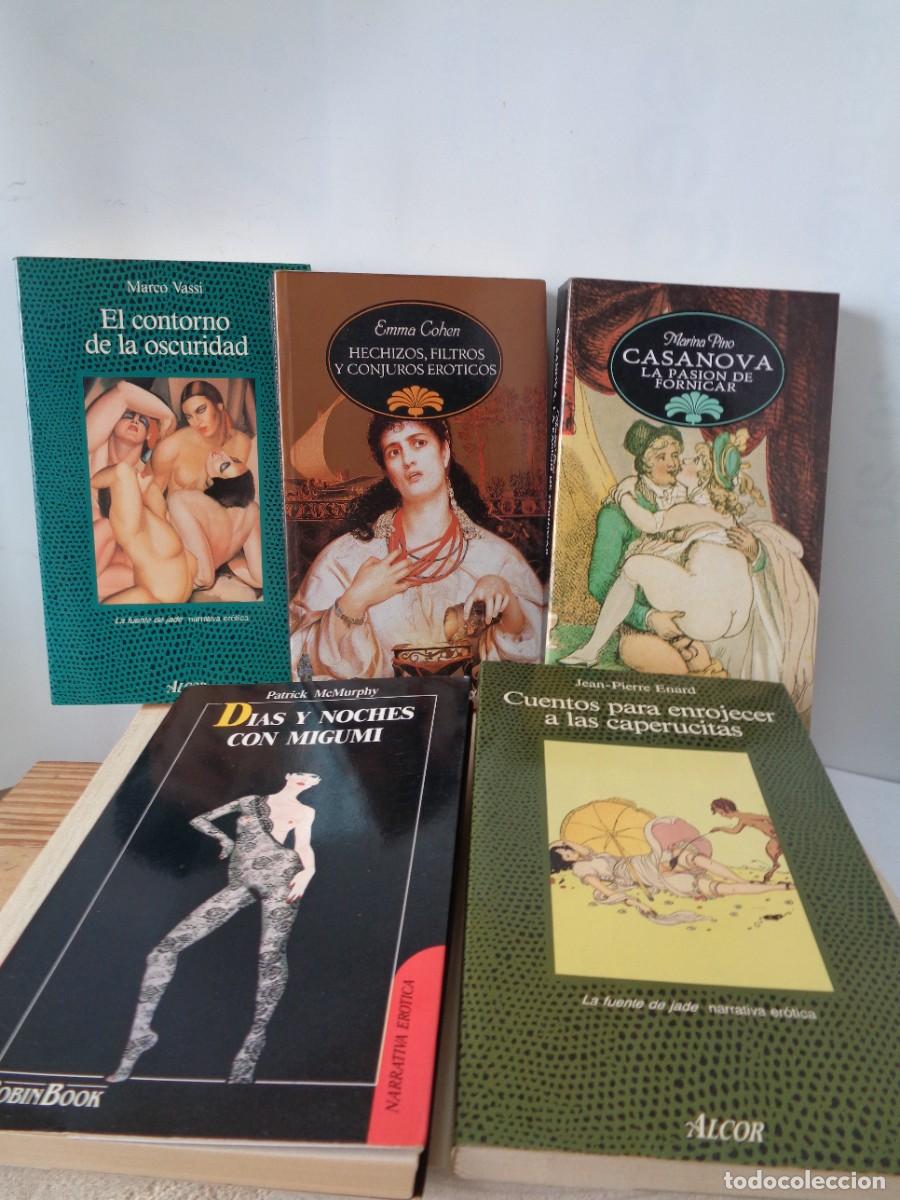 Libros de segunda mano: &iexcl;&iexcl; ARTE DEL EROTISMO.: NARRATIVA EROTICA. 5 LIBROS. C-21.