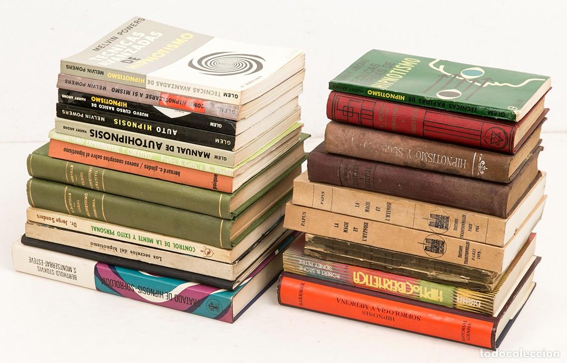 Libros de segunda mano: HIPNOTISMO - LOTE DE 22 LIBROS - Foto 1