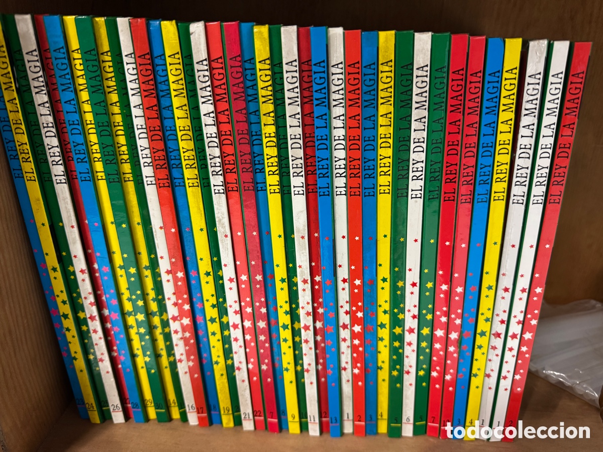 Libros de segunda mano: Colecci&oacute;n completa libros El Rey de la Magia - Foto 1