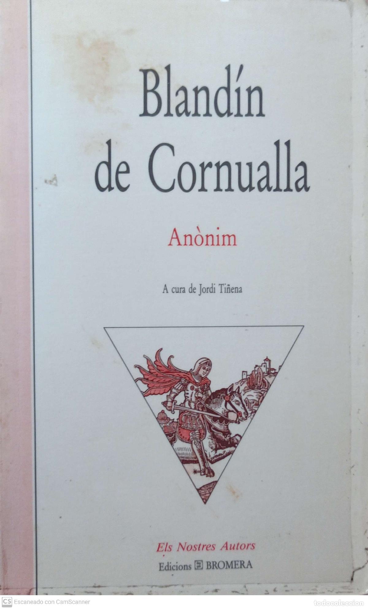Libros de segunda mano: Blad&iacute;n de Cornullana - An&ograve;nim - Foto 1