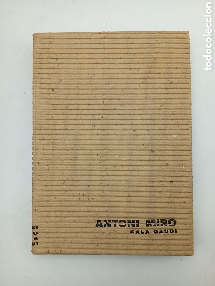 Libros de segunda mano: Antoni Mir&oacute; sala Gaud&iacute; 1977 - Foto 1