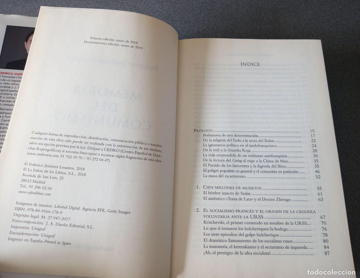 Libros de segunda mano: Memoria Del Comunismo Federico Jim&eacute;nez Losantos - Foto 4