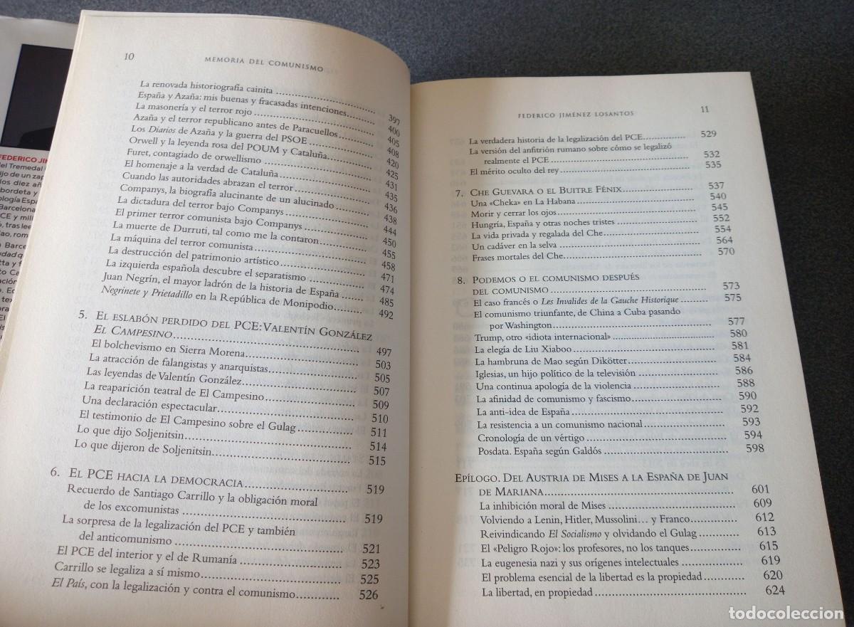 Libros de segunda mano: Memoria Del Comunismo Federico Jim&eacute;nez Losantos - Foto 6