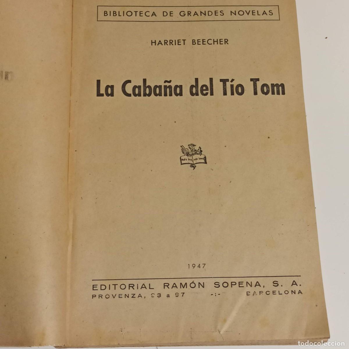 Libros de segunda mano: La caba&ntilde;a del tio Tom H Beecher - Foto 3