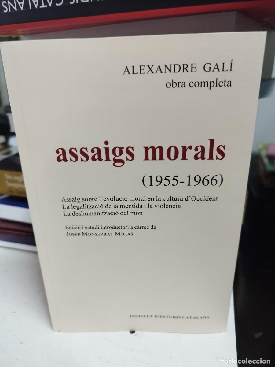 Libros de segunda mano: Assaigs morals (1955-1966). Gal&iacute;, Alexandre. - Foto 1